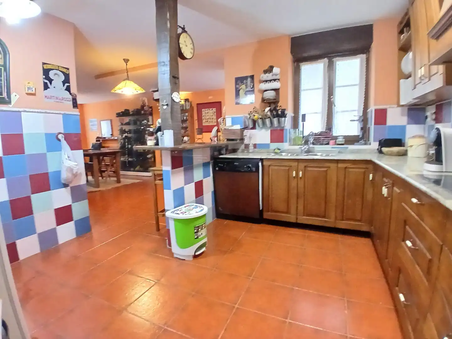 Cocina de Casa adosada en venta en Zierbena con Calefacción, Terraza y Trastero