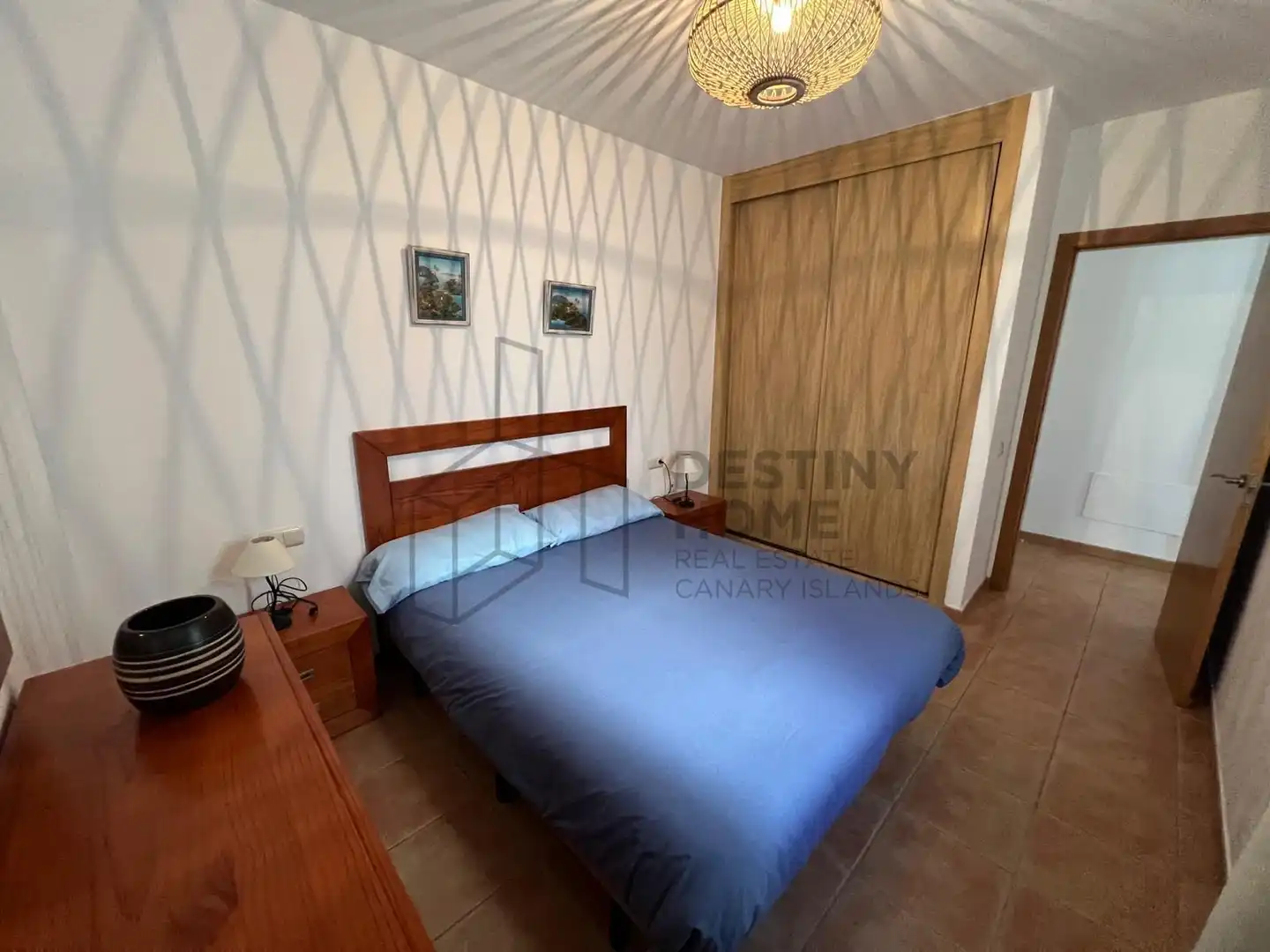 Schlafzimmer von Wohnungen zum Verkauf in La Oliva mit Abstellraum, Möbliert und Gemeinschaftspool