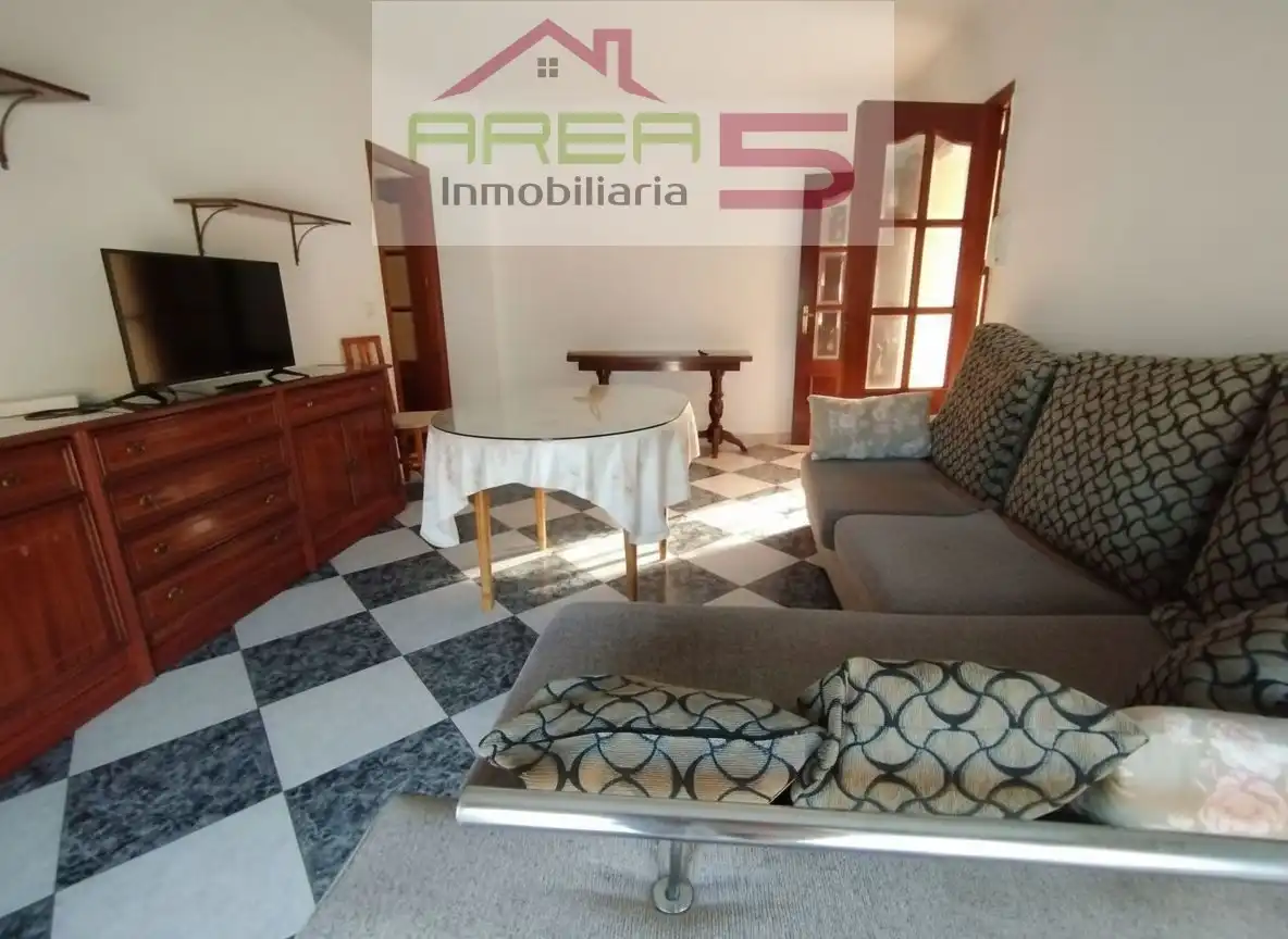 Wohnzimmer von Wohnung zur Miete in Mérida mit Klimaanlage, Terrasse und Möbliert