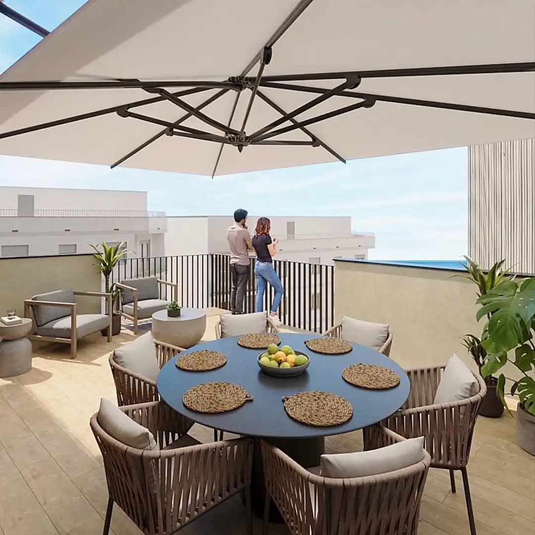 Piso con terraza en venta en CL DEL CASTELL D LA TRINITAT