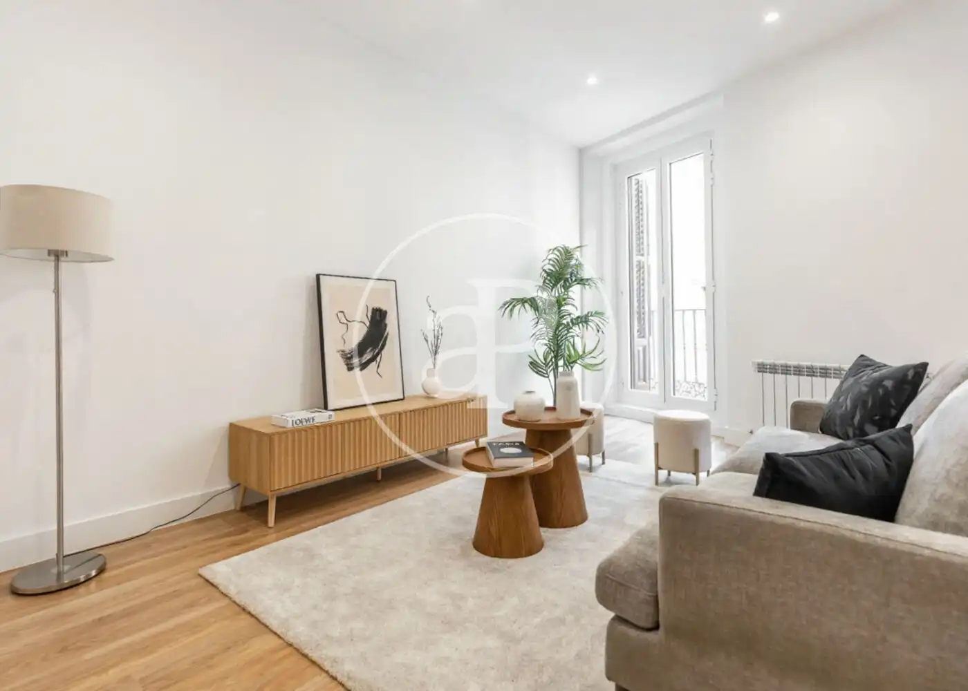 Living room of Flat for sale in Madrid  with Air Conditioner, Heating and Balcony