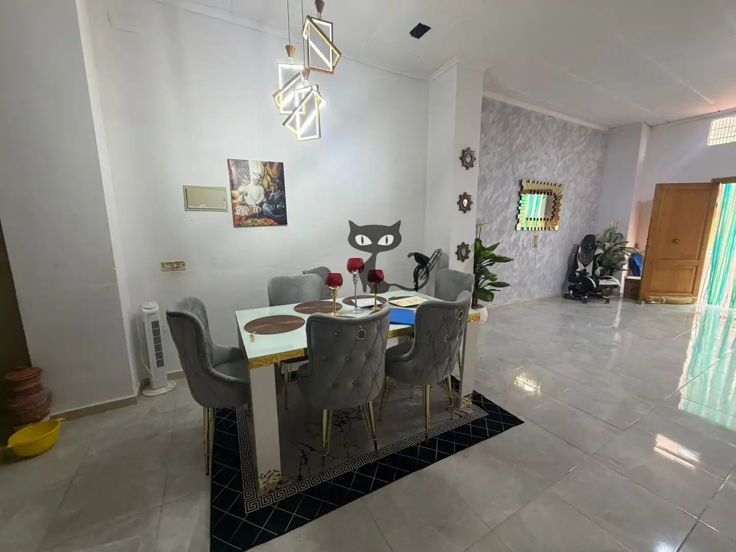 Dining room of Flat for sale in Benifaió  with Air Conditioner, Terrace and Storage room