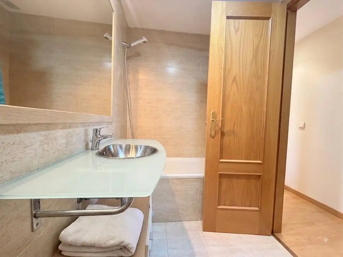 Bathroom of Flat for sale in Collado Villalba  with Heating, Private garden and Terrace