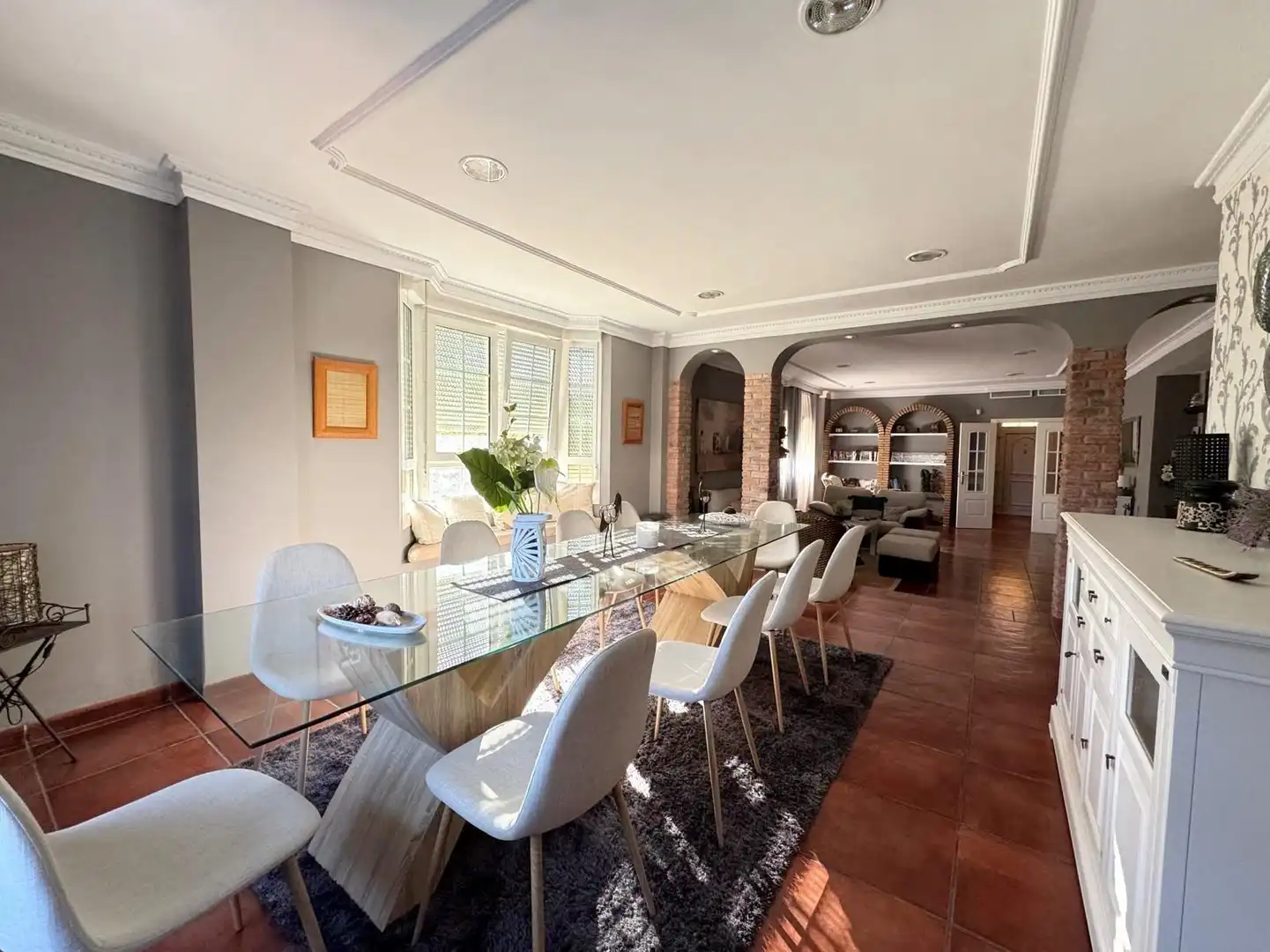 Comedor de Casa o chalet en venta en Badajoz con Aire acondicionado, Jardín privado y Terraza