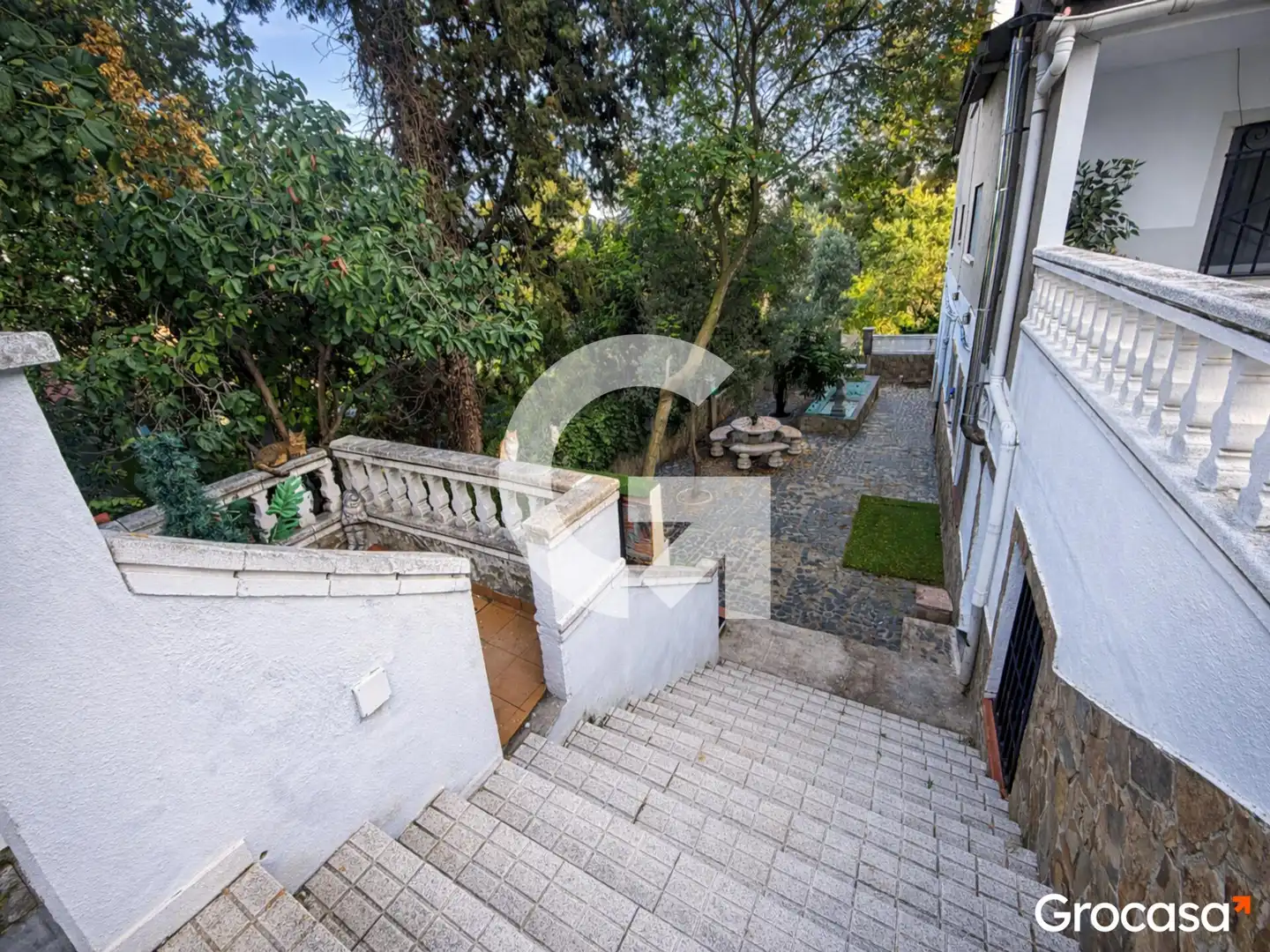 Terraza de Casa o chalet en venta en Vallirana con Calefacción, Jardín privado y Terraza