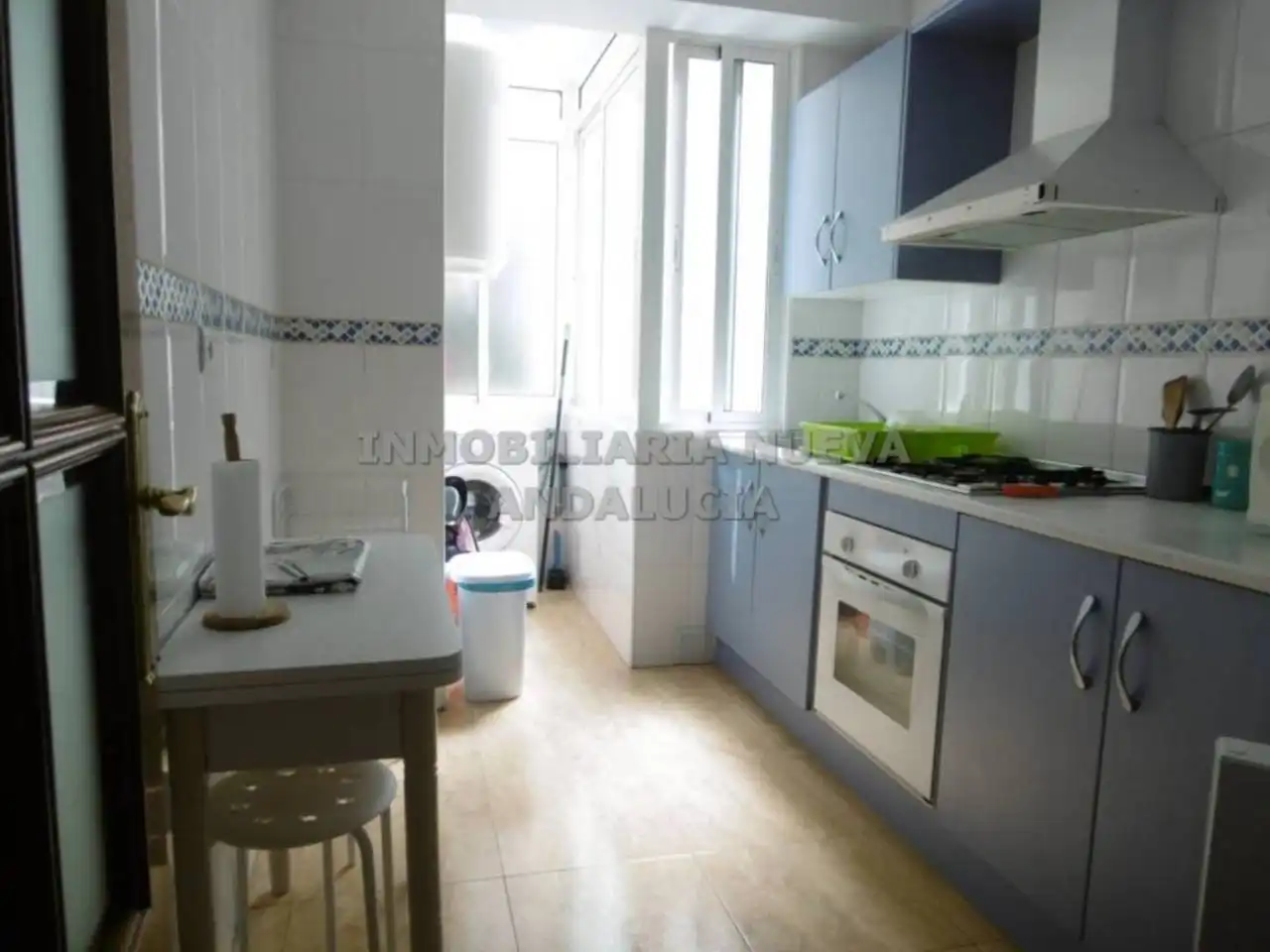 Cocina de Piso de alquiler en Almería con Terraza y Amueblado