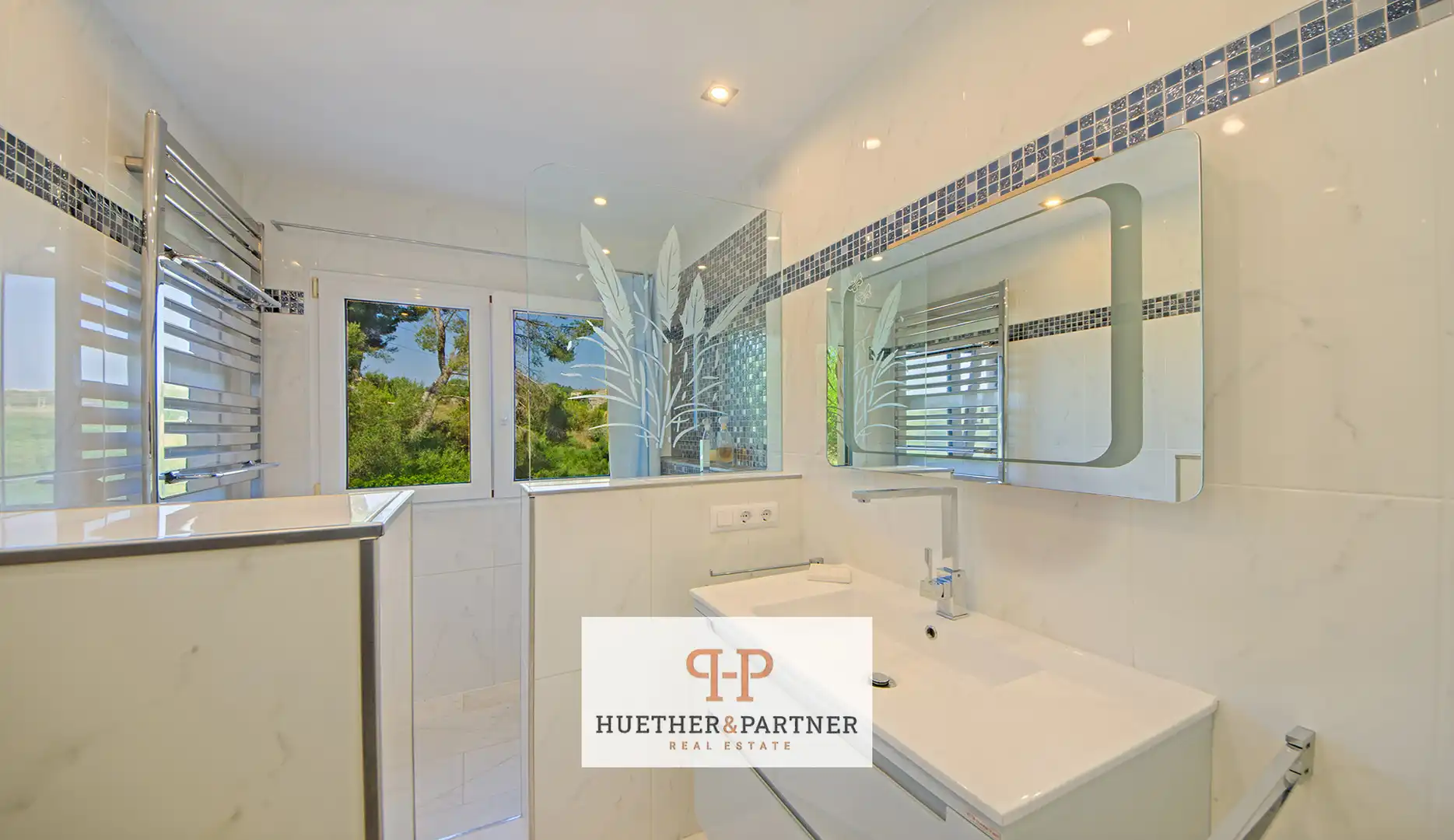 Badezimmer von Country house zum Verkauf in Manacor mit Heizung