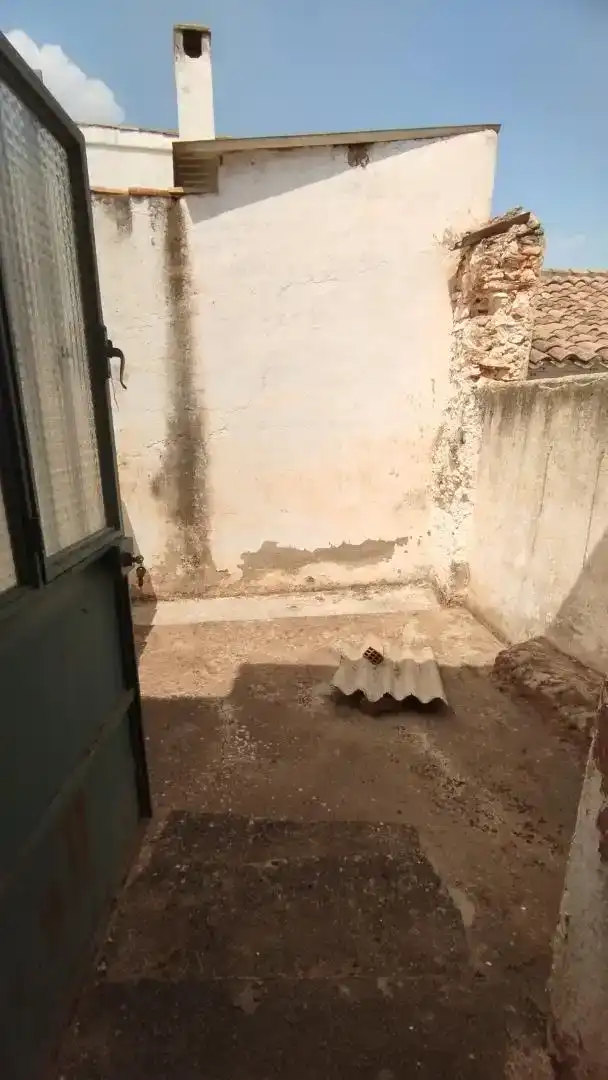 Vista exterior de Casa adosada en venda en Povedilla