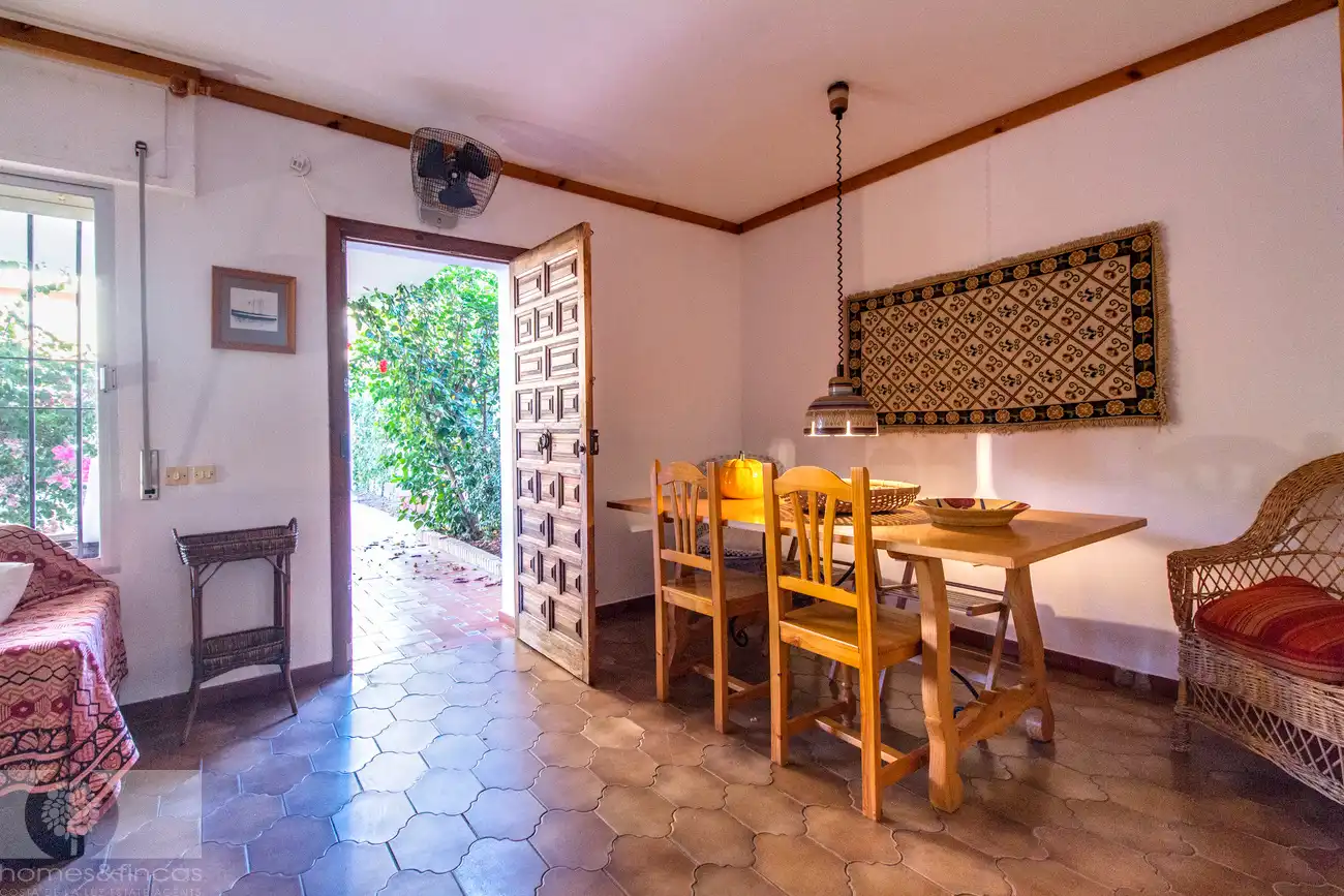Comedor de Casa o chalet en venta en Ayamonte con Jardín privado, Terraza y Piscina