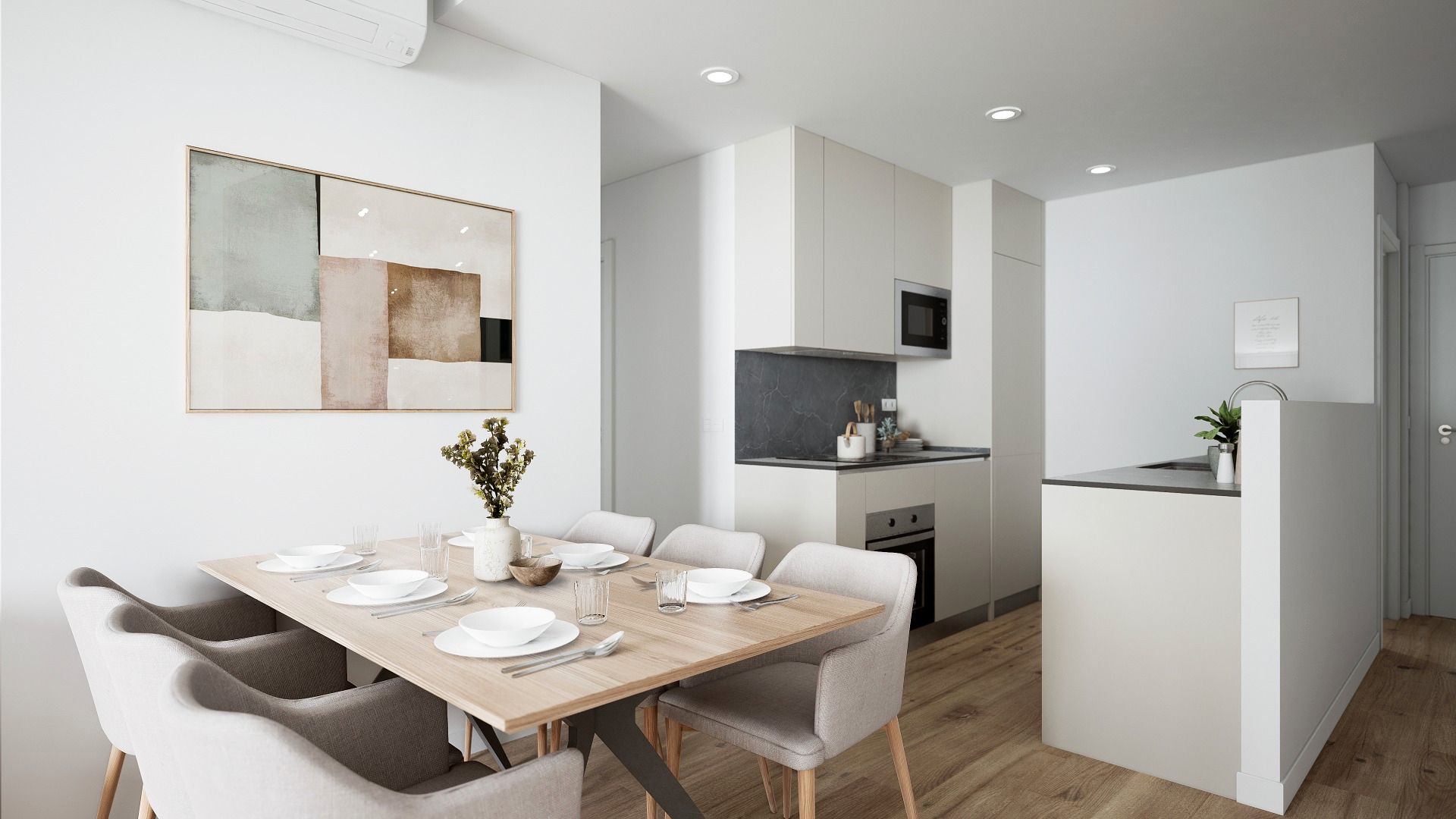 Kitchen of Flat for sale in  Madrid Capital