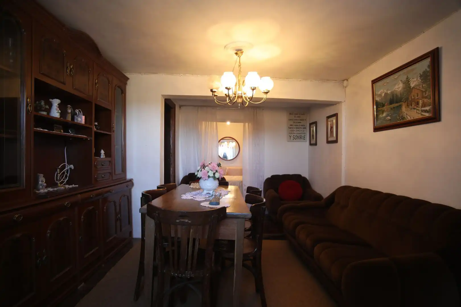 Esszimmer von Country house zum Verkauf in Valdeprado del Río mit Privatgarten
