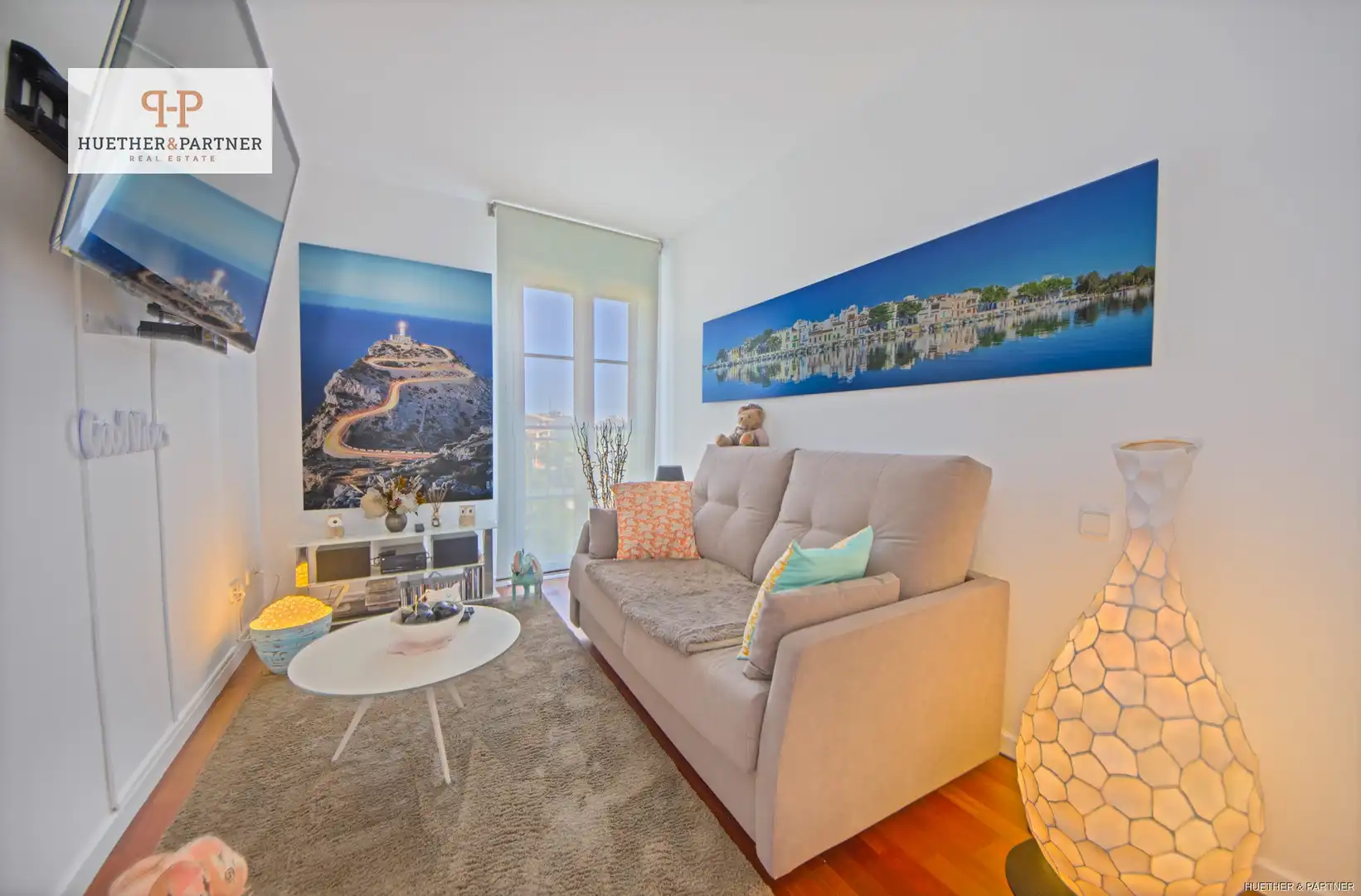 Living room of Flat for sale in Manacor  with Air Conditioner, Heating and Furnished