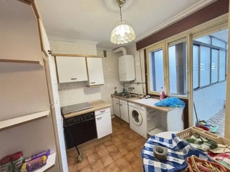 Kitchen of Flat for sale in Torrelavega   with Heating, Private garden and Parquet flooring