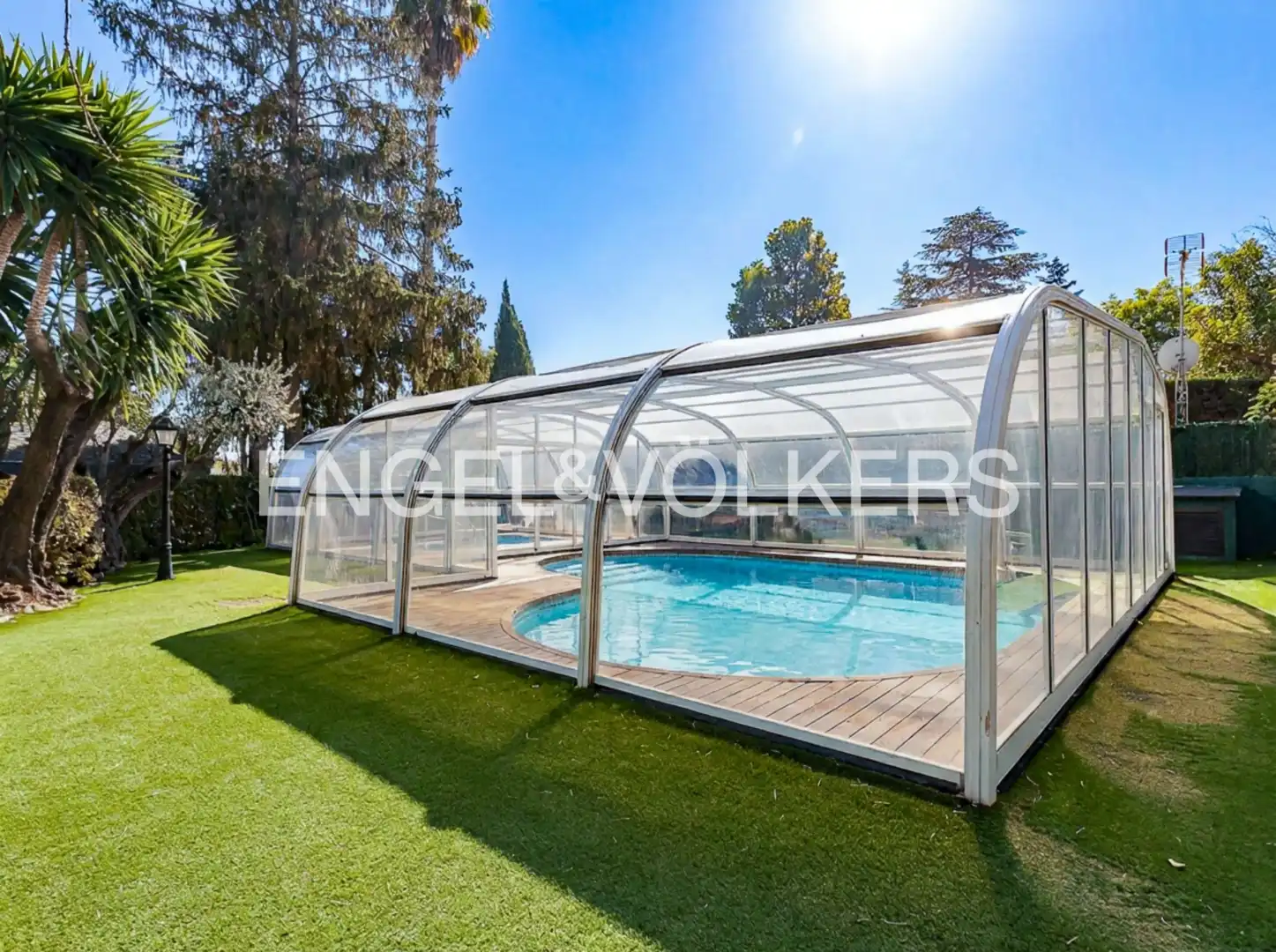 Piscina de Casa o xalet de lloguer en Sant Cugat del Vallès amb Calefacció