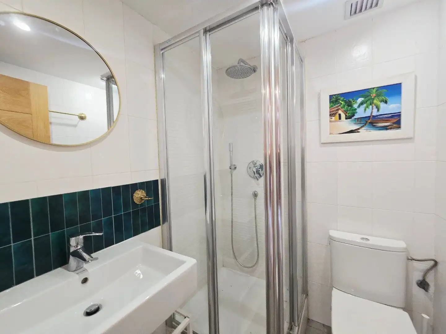 Badezimmer von Wohnung zum Verkauf in Mojácar mit Klimaanlage, Terrasse und Schwimmbad
