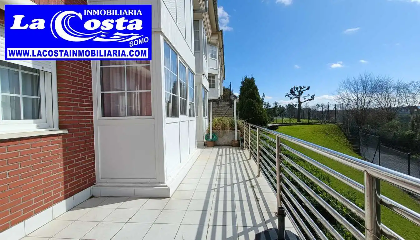 Vista exterior de Planta baixa en venda en Ribamontán al Mar amb Calefacció, Terrassa i Traster
