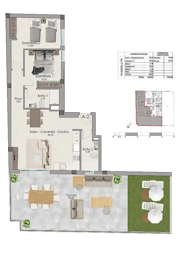 Apartament amb terrassa en venda a Santa Pola ciudad, imagen 24