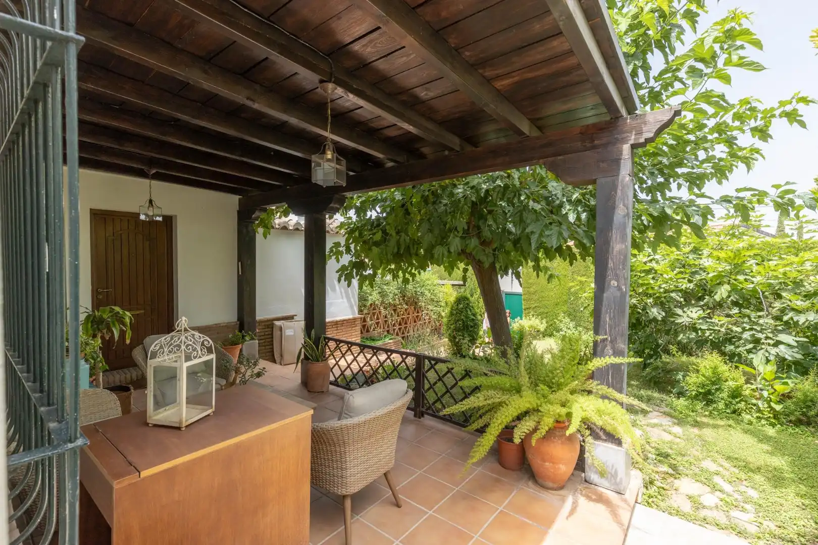 Terrassa de Casa o xalet en venda en La Zubia amb Aire condicionat, Calefacció i Jardí privat