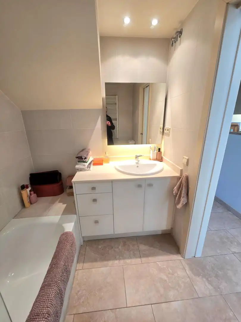 Bathroom of Duplexes for rent in El Masnou  with Air Conditioner, Heating and Private garden