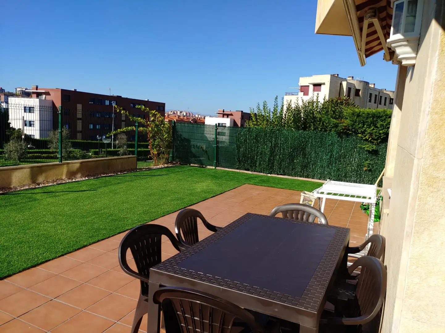 Terrace of Flat for rent in Santander  with Heating, Parquet flooring and Furnished