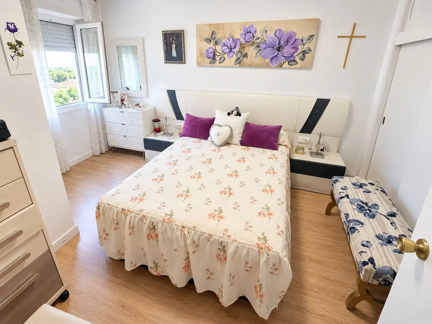 Bedroom of Flat for sale in Calafell  with Air Conditioner, Heating and Terrace