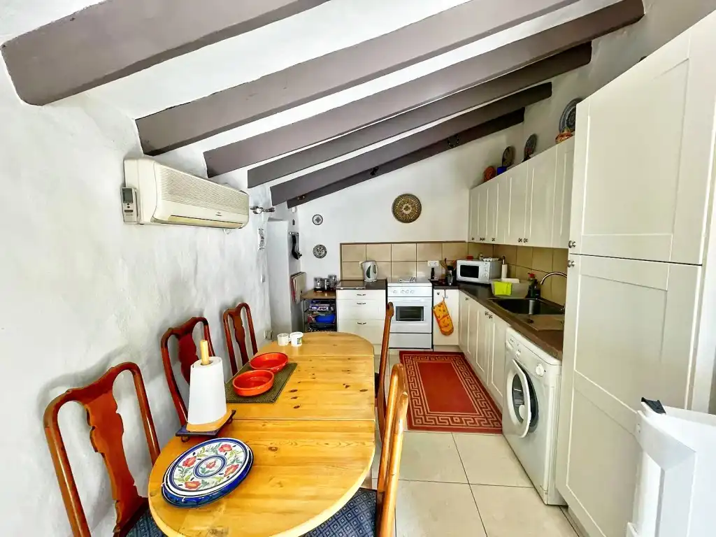 Cocina de Finca rústica en venta en Iznate con Terraza