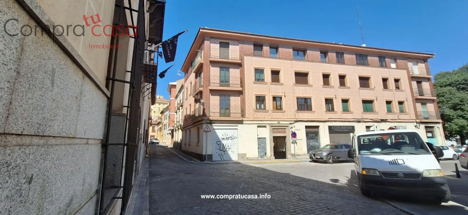 Vista exterior de Pis en venda en Segovia amb Calefacció, Parquet i Traster