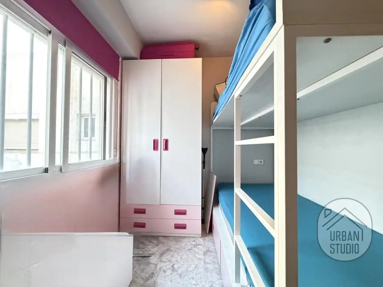 Bedroom of Flat for sale in Alicante / Alacant  with Air Conditioner and Furnished