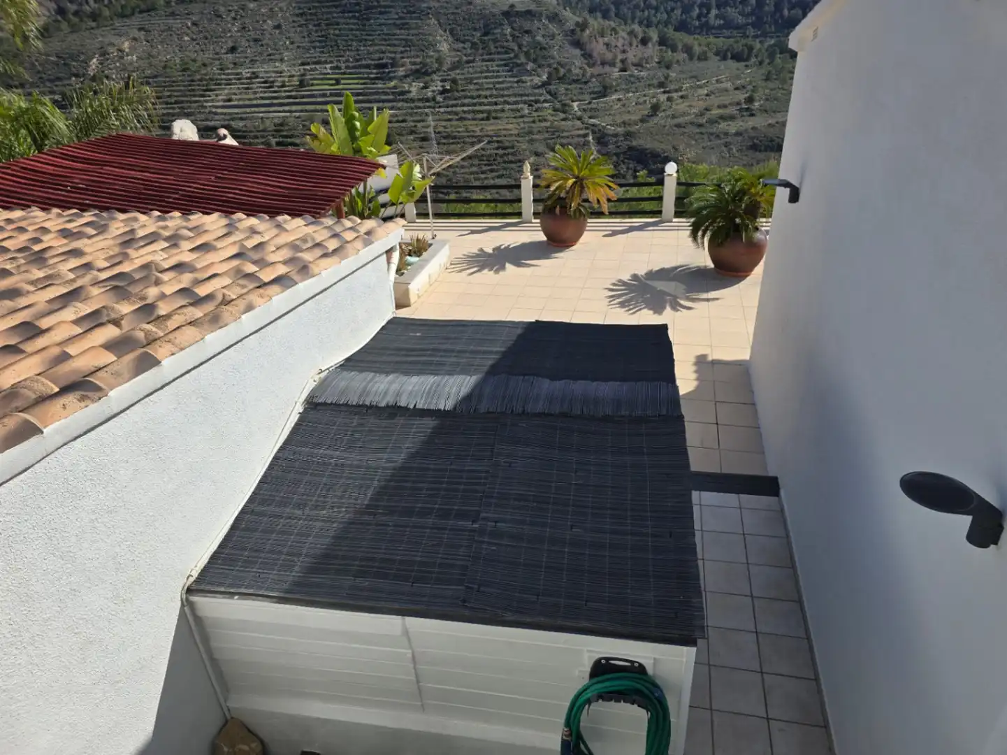 Terraza de Casa o chalet en venta en Calpe / Calp con Aire acondicionado, Calefacción y Jardín privado