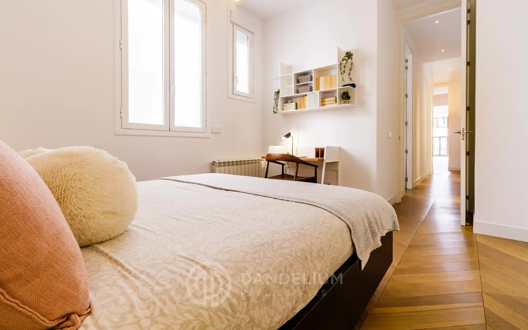 Habitación de Piso de alquiler en Madrid con Aire acondicionado, Calefacción y Parquet