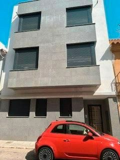 Exterior view of Flat to rent in Castellón de la Plana / Castelló de la Plana  with Air Conditioner, Parquet flooring and Terrace