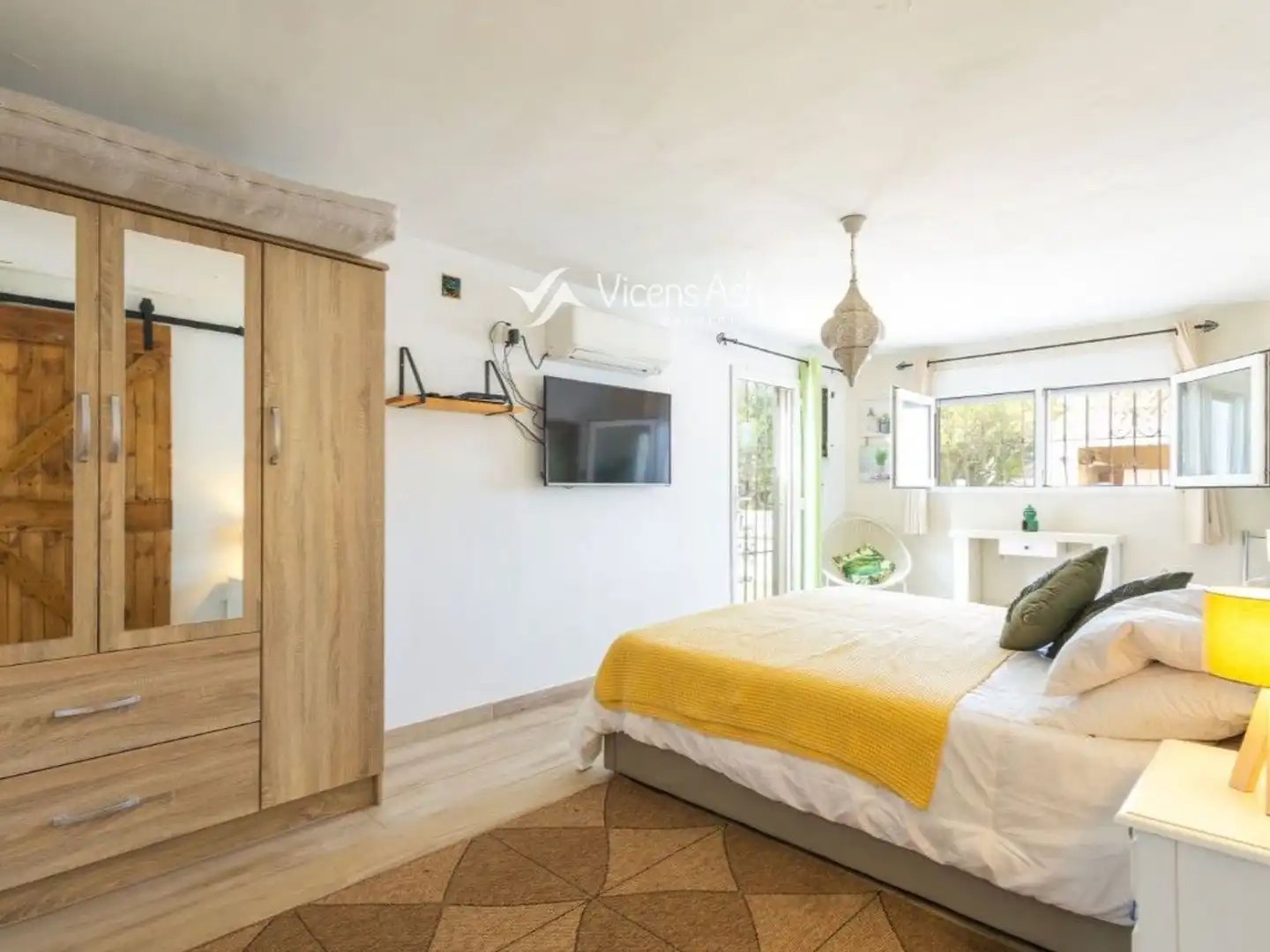 Bedroom of Houses for sale in Jávea / Xàbia  with Air Conditioner, Terrace and Storage room