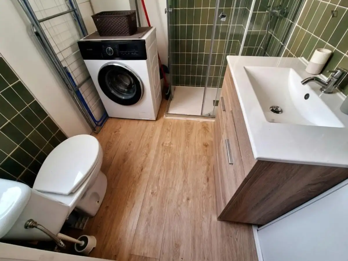 Baño de Apartamento para compartir en Alcoy / Alcoi con Amueblado, Horno y Lavadora