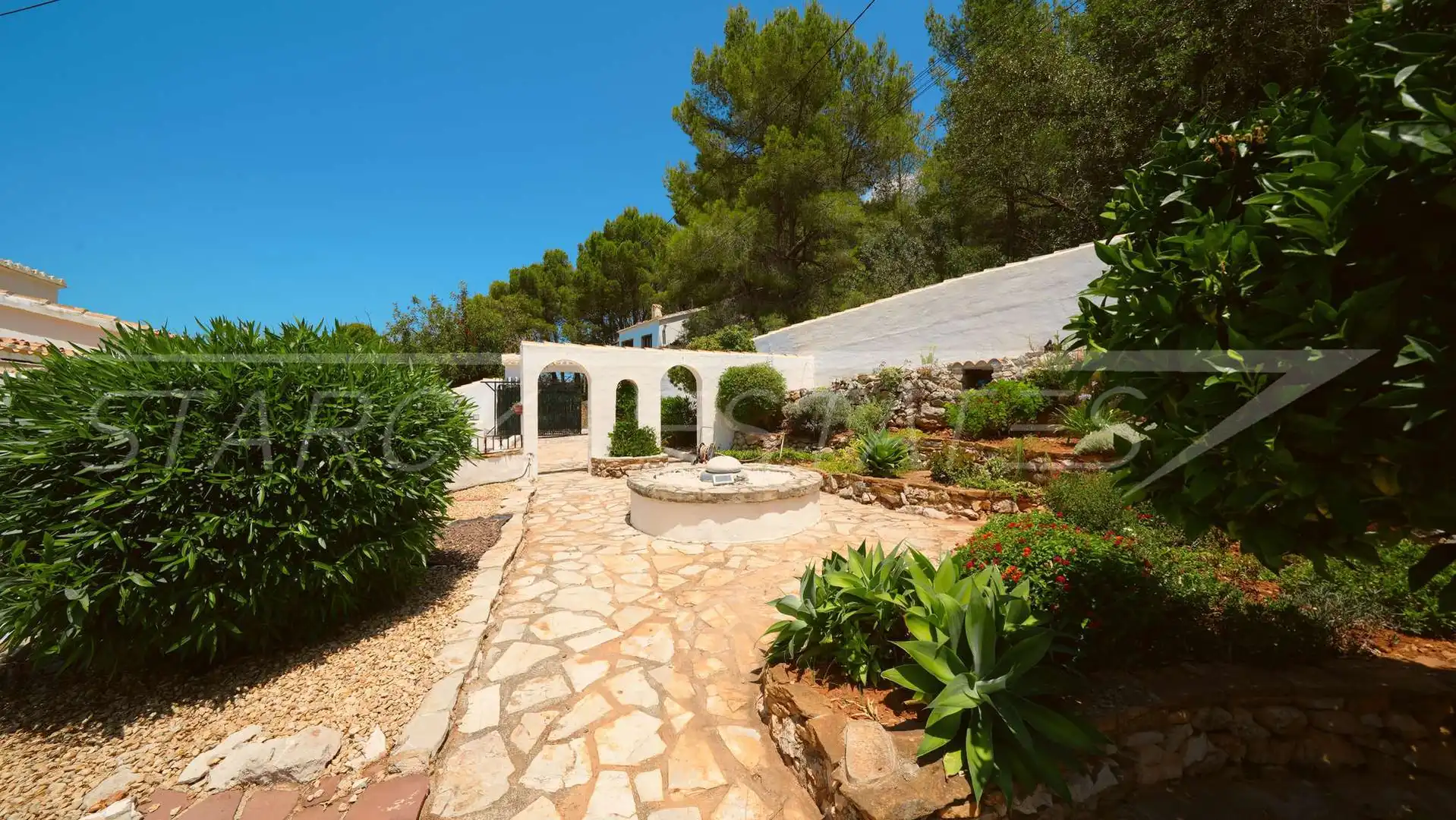 Jardí de Casa o xalet en venda en Benidoleig amb Aire condicionat, Jardí privat i Piscina