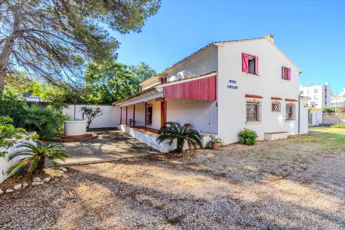 Exterior view of Houses for sale in Dénia  with Heating, Private garden and Terrace