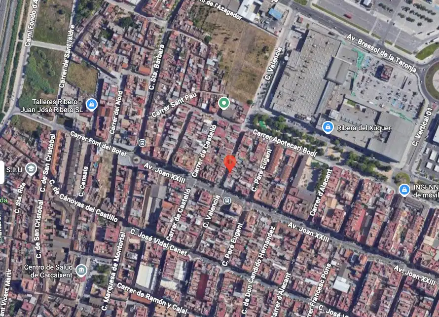 Vista exterior de Apartamento en venta en Carcaixent