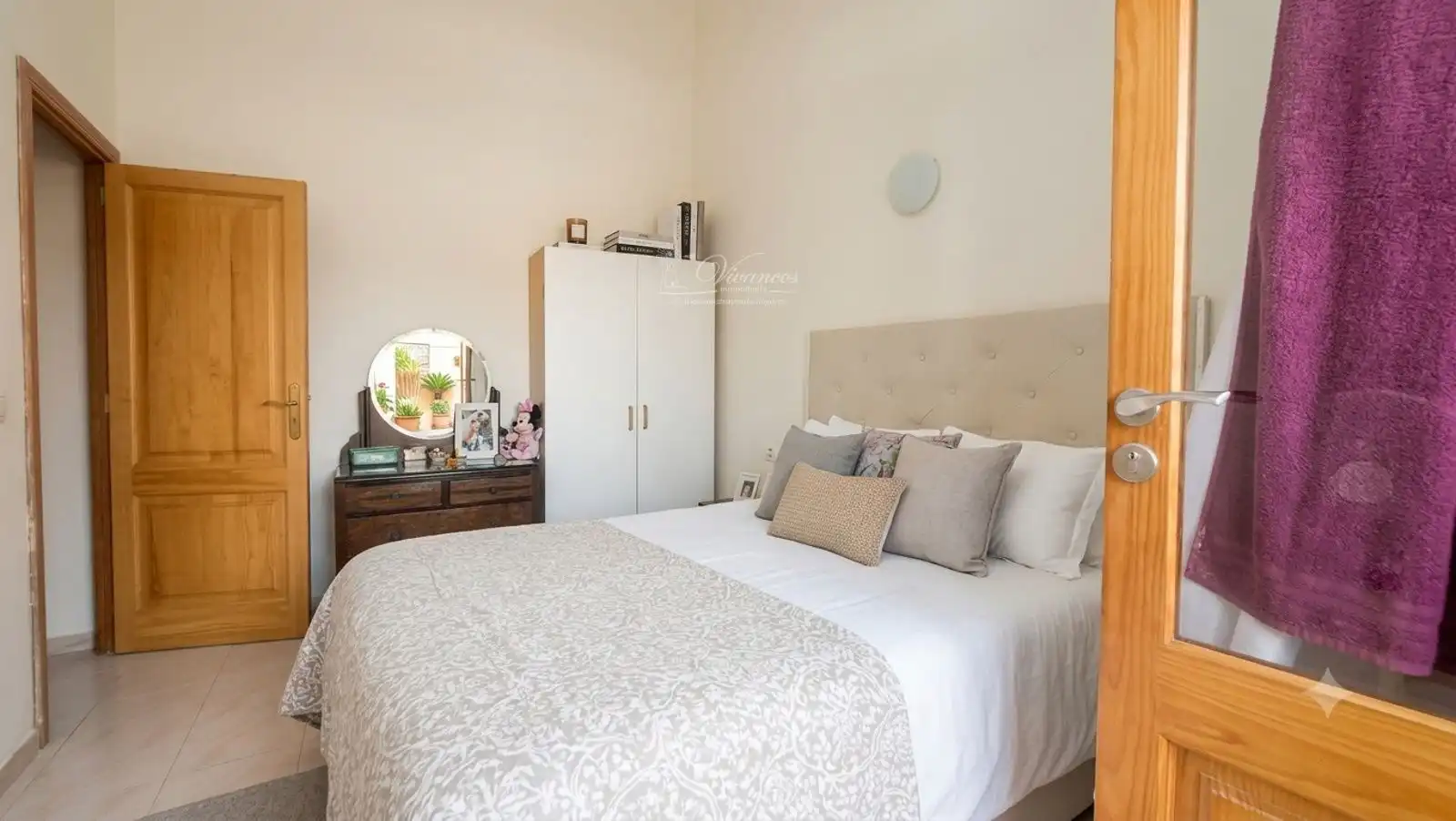 Bedroom of Houses for rent in Santa Eugènia  with Air Conditioner and Swimming Pool