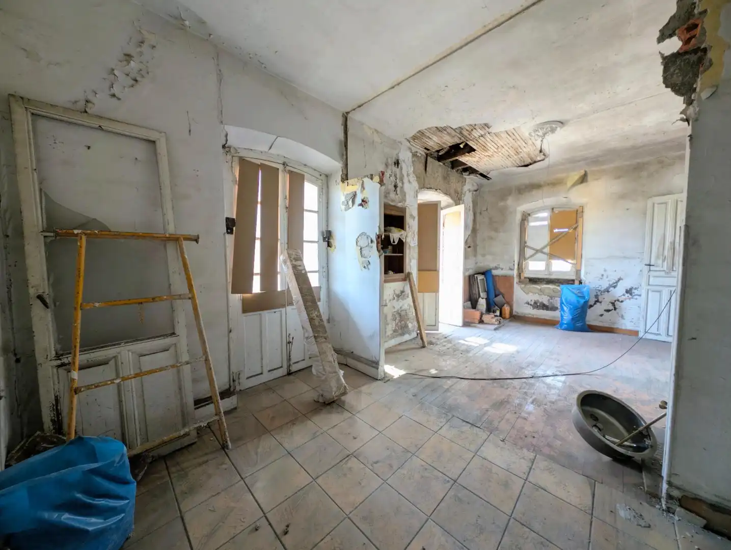 Cocina de Casa o chalet en venta en Mieres (Asturias) con Terraza, Trastero y Balcón