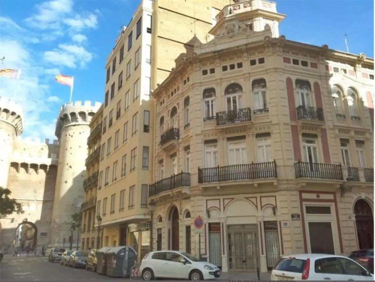 Vista exterior de Piso de alquiler en Valencia con Aire acondicionado y Terraza