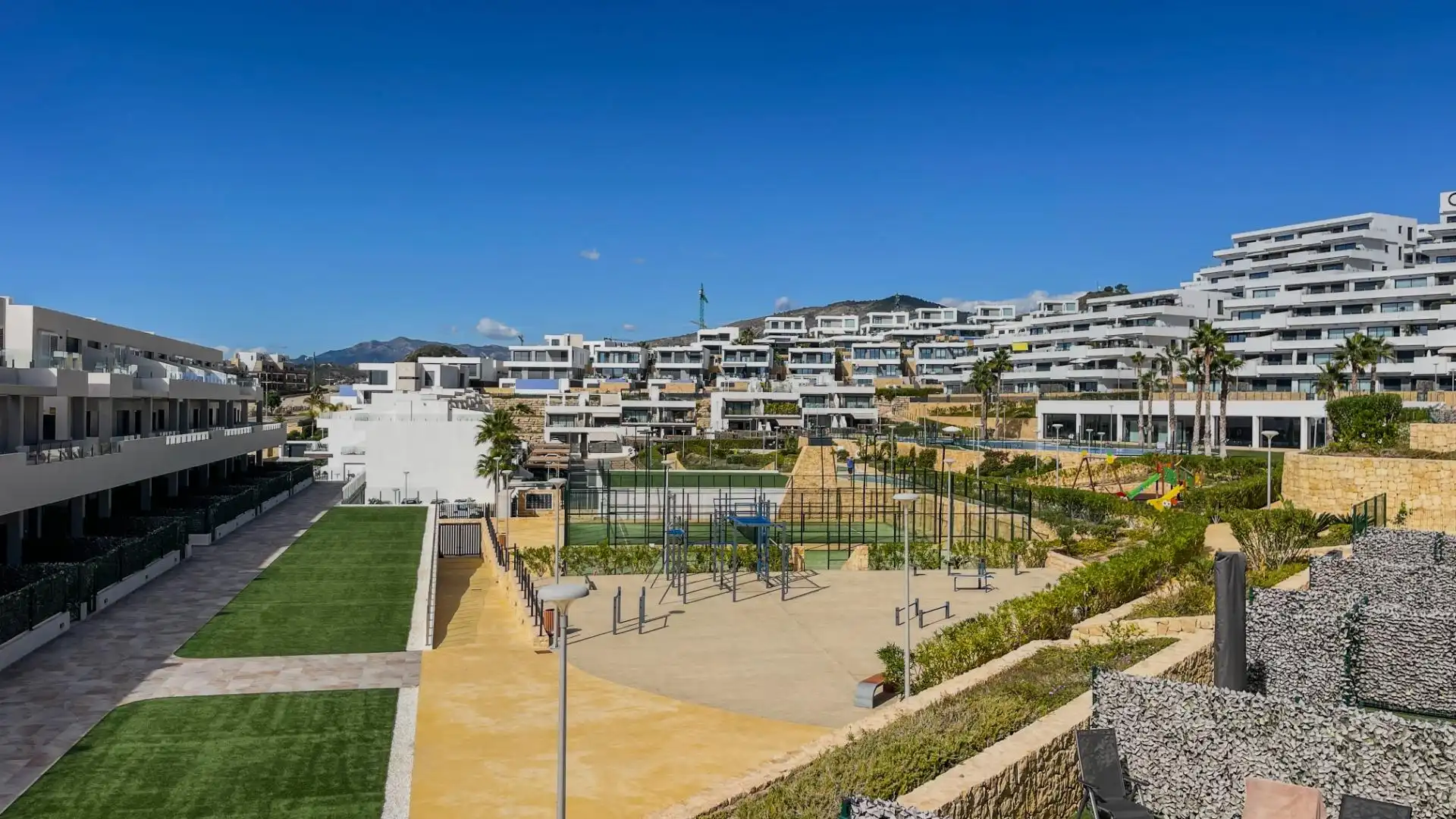 Vista exterior de Dúplex en venta en Finestrat con Aire acondicionado, Terraza y Amueblado