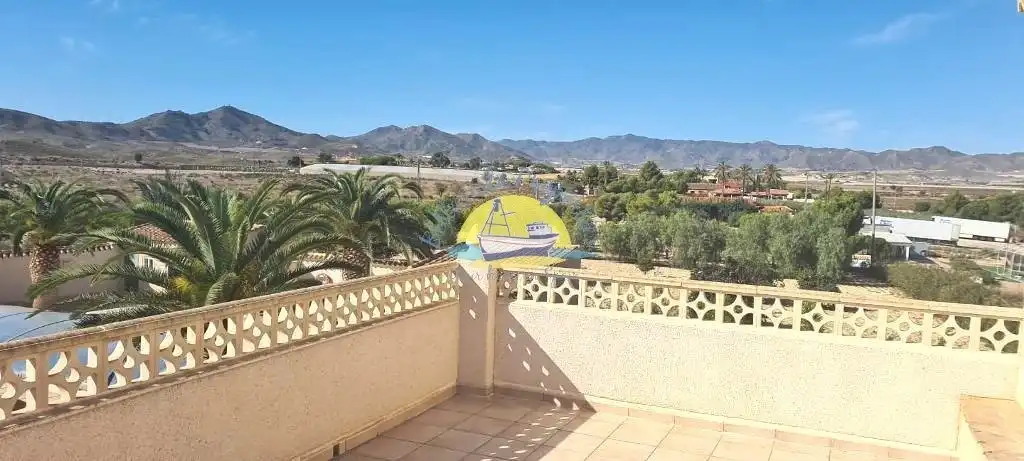 Terraza de Casa o chalet en venta en Mazarrón con Aire acondicionado, Calefacción y Jardín privado