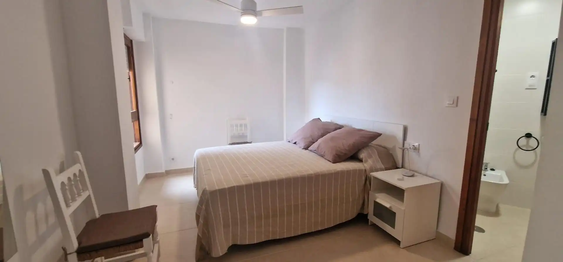 Schlafzimmer von Wohnung zur Miete in Águilas mit Klimaanlage und Möbliert