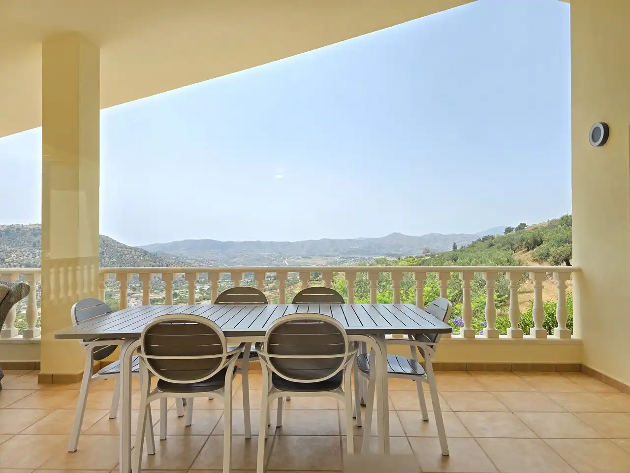Terrace of Houses for sale in Alcaucín  with Air Conditioner, Terrace and Swimming Pool