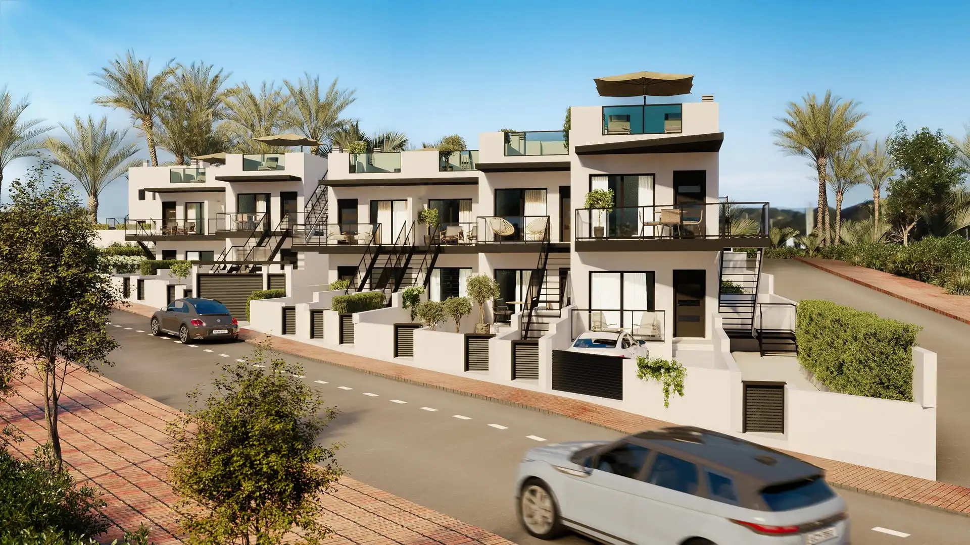 Exterior view of Houses for sale in Mazarrón