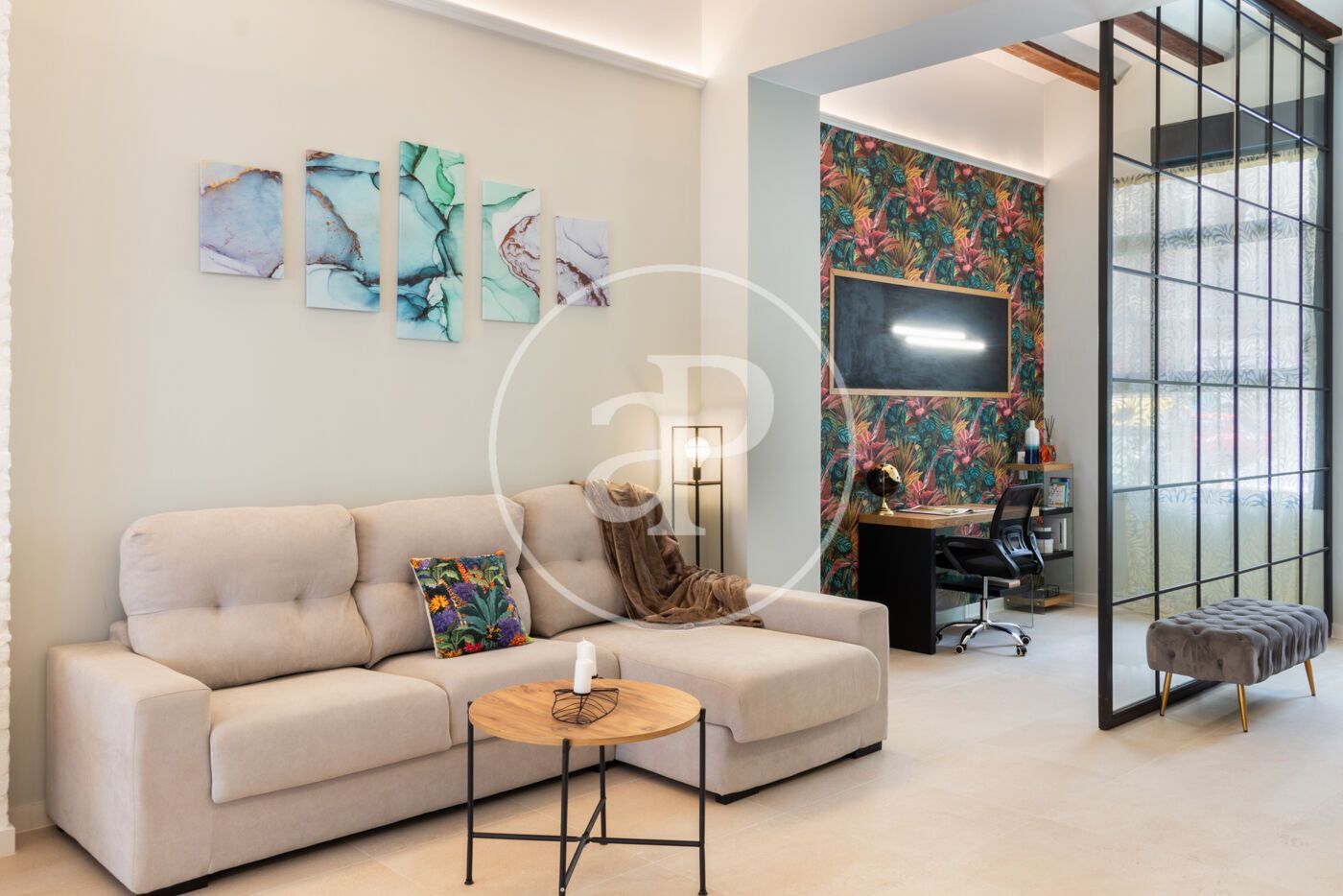 Living room of Loft for sale in  Valencia Capital  with Air Conditioner, Heating and Terrace