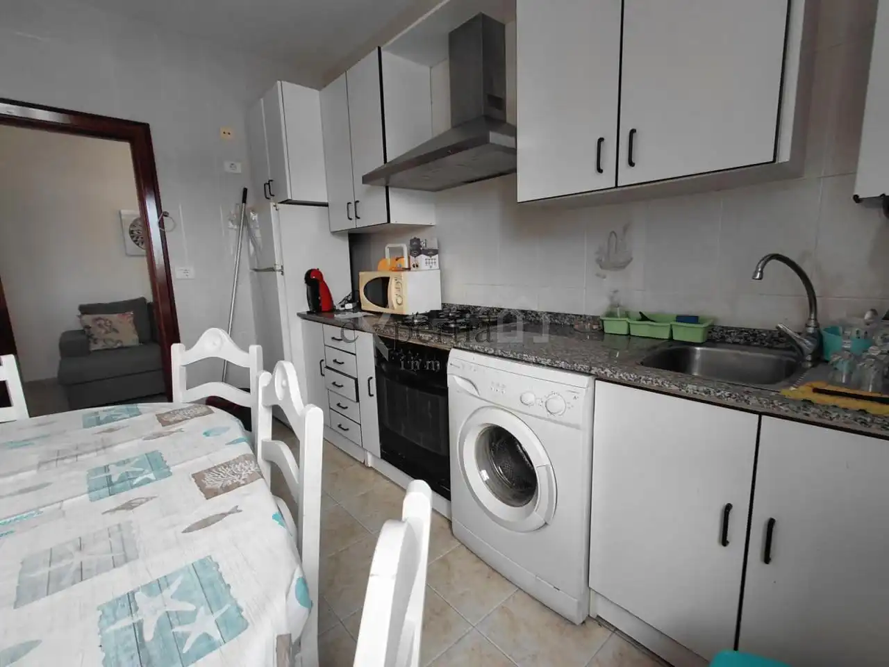 Küche von Wohnung zur Miete in Boiro mit Heizung und Möbliert