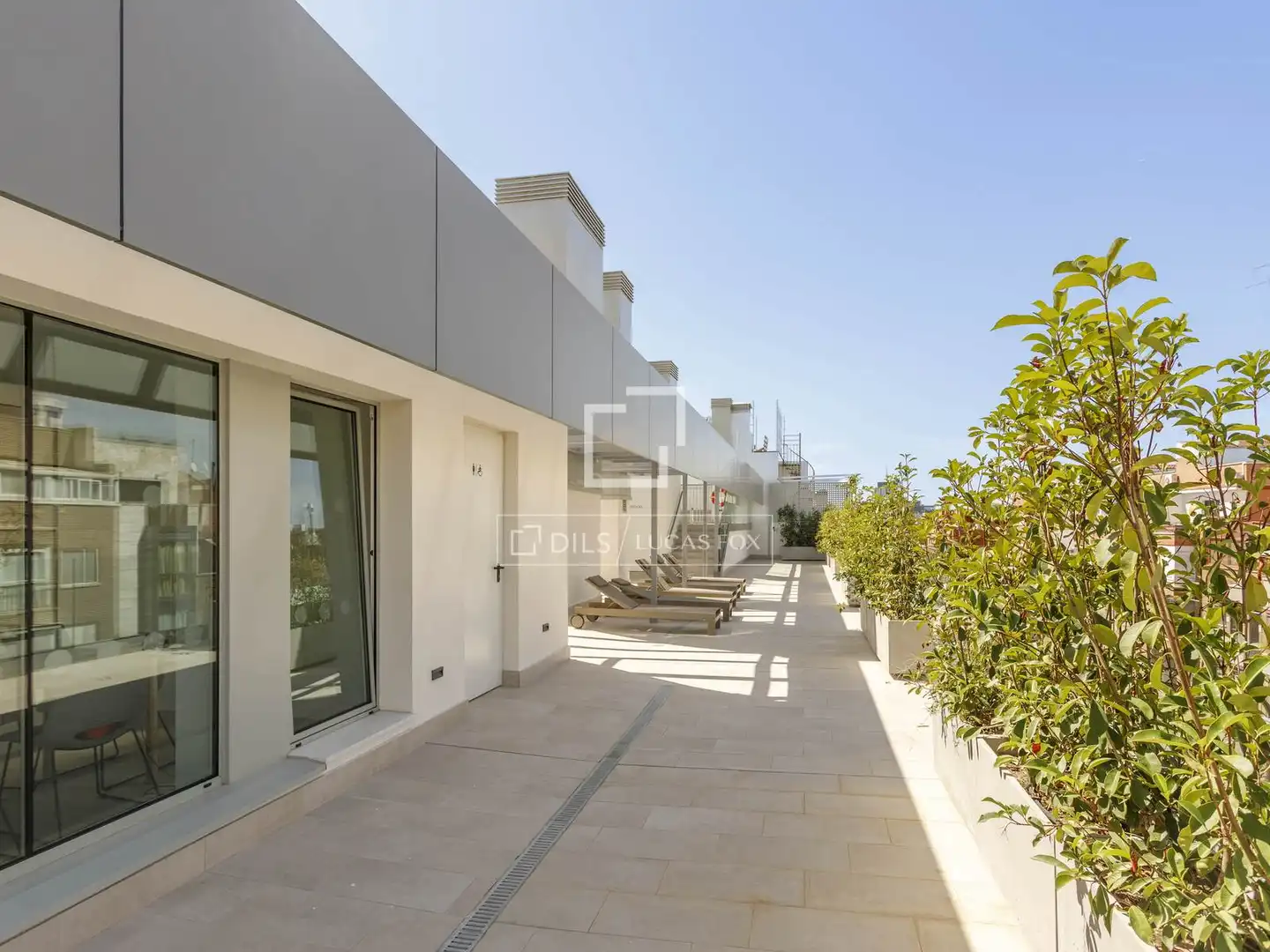 Terrace of Flat for rent in Madrid  with Air Conditioner, Heating and Parquet flooring