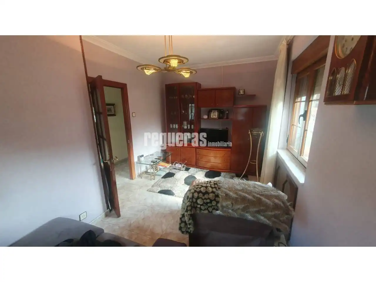 Bedroom of Houses for sale in Corvera de Asturias  with Heating, Parquet flooring and Furnished