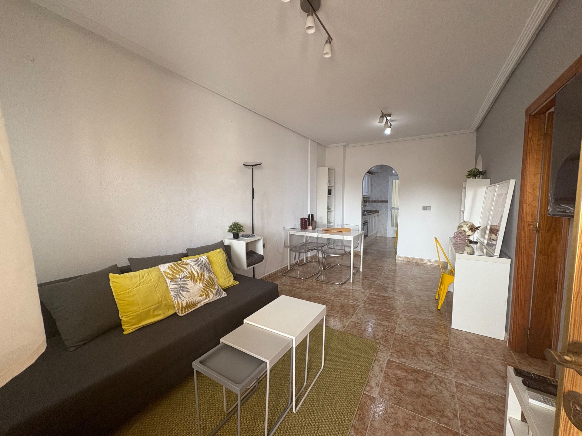 Sala d'estar de Pis de lloguer en Orihuela amb Aire condicionat, Calefacció i Terrassa