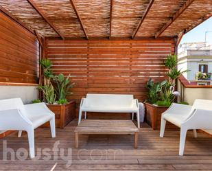 Terrace of Attic for sale in  Barcelona Capital  with Air Conditioner, Heating and Parquet flooring